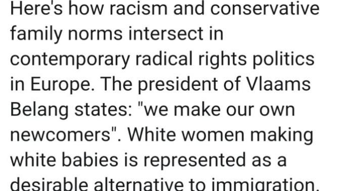 Is it racist for White people to have White children?
