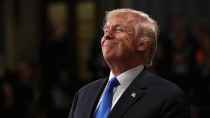 Does Trump represent the stereotypical American and that's why they love him?