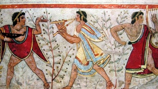 Do you want to know what Etruscan civilization would be like if they didn't feel the need to 'Greek' themselves?