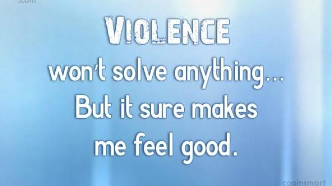 Why does being evil towards another feel good?
