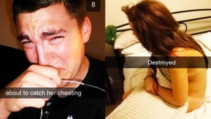 What would you do if you caught your partner cheating?