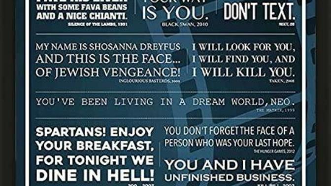 Can you guess which movies these quotes belong to?