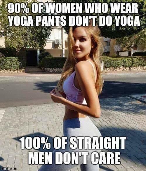 Why do I hate women in yoga pants so much?