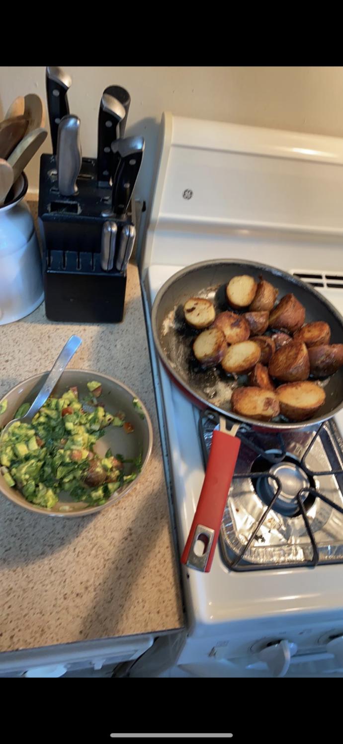 I made dinner. Does this look like a dinner?