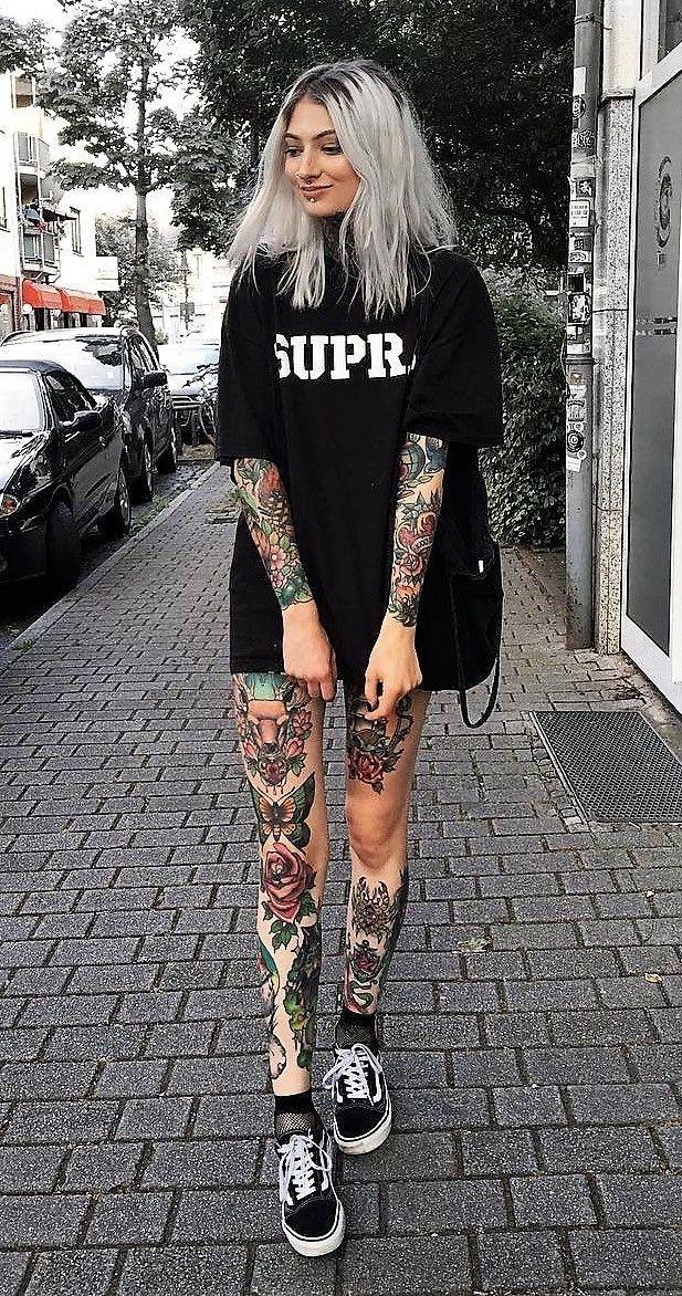 Guys, are girls with tattoos more attractive than girls without?