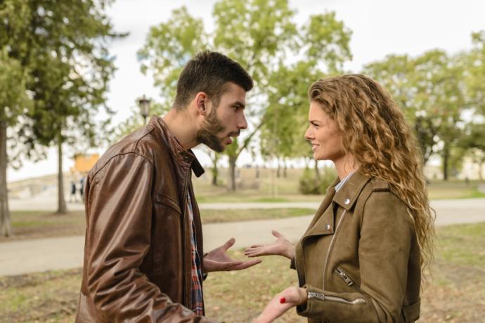 True or False: A person who trusts no one now, once trusted someone too much?