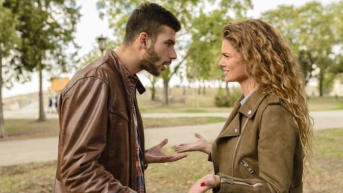 True or False: A person who trusts no one now, once trusted someone too much?