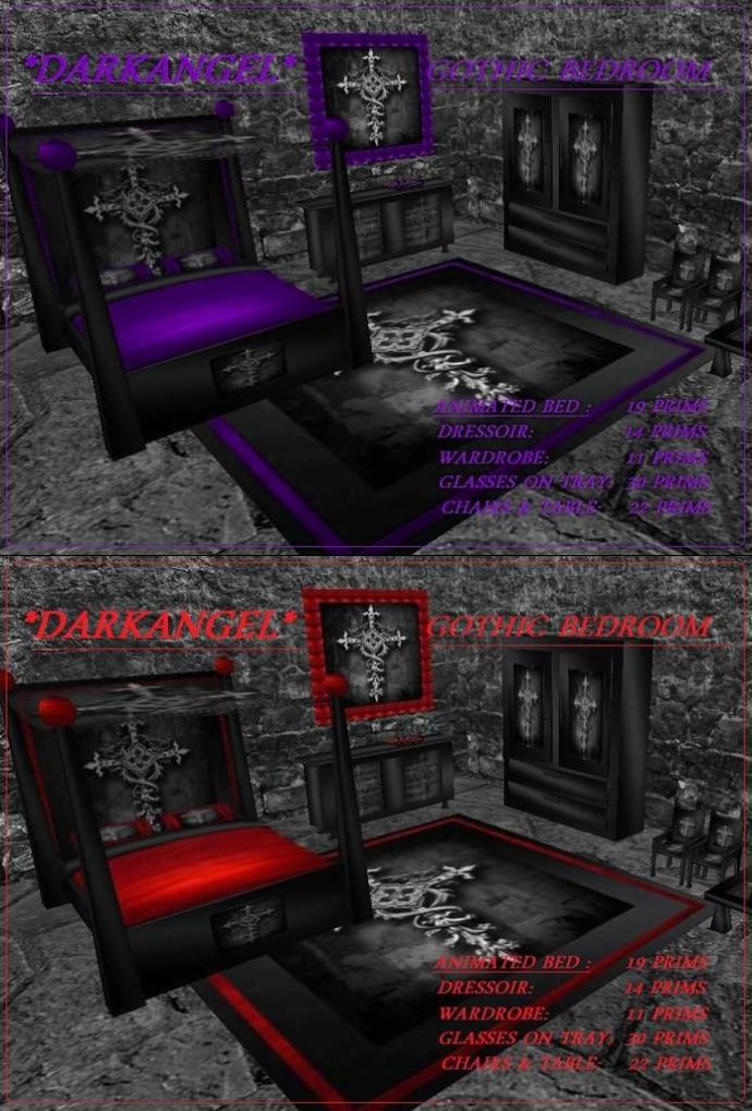 Gothic color scheme. Black/Red or Black/Purple? Which looks better?