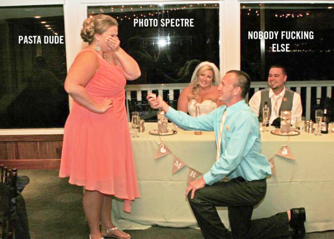 Do you honestly care if someone got engaged at your wedding?