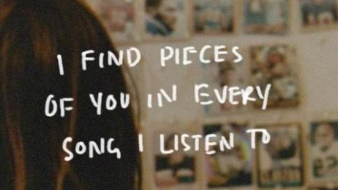 Why does every song reminds me of him?