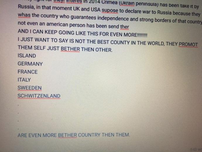 America!!! What makes it the greatest nation on earth?