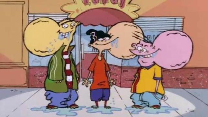 Do you think you could handle a jaw breaker from Ed, Edd, Eddy?