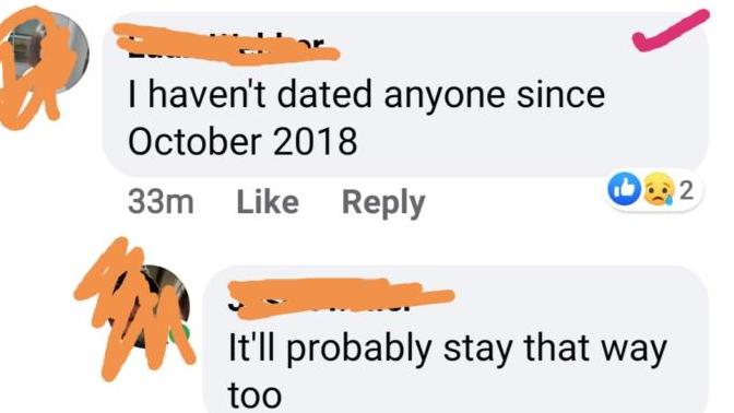 What do you make of this exchange between myself and a close guy friend?