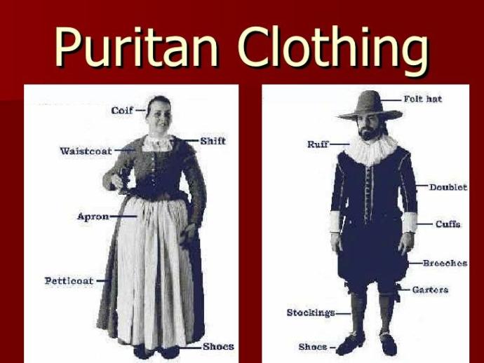 Christian Puritan clothing