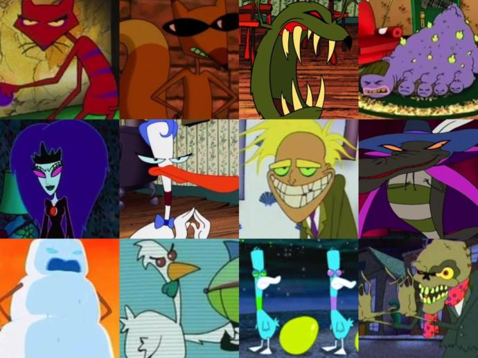 Who was the creepiest and your favorite villain from courage the cowardly dog?