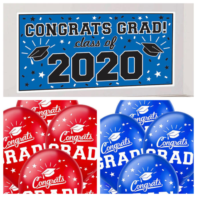 Help me decorate for graduation 🎓 🎈 party, which one should I buy or what color scheme works well?
