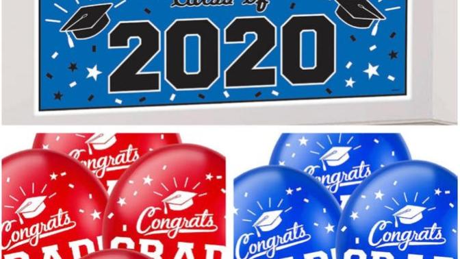 Help me decorate for graduation 🎓 🎈 party, which one should I buy or what color scheme works well?