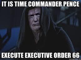 Trump!! With Twitter, MSM &other social media sites trying to undermine the US Government ahead of the election should Trump to execute Order 66?