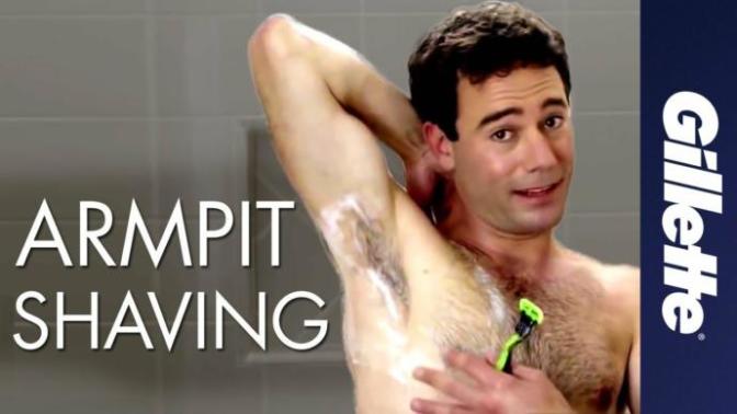 Should men shave their armpits and would that make sweat smell go away if they did?