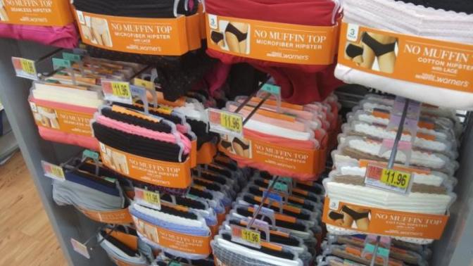 What do you think about the idea of muffin top hiding underwear?