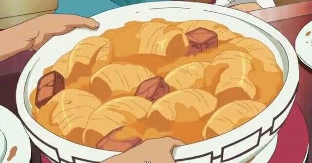 Have you ever seen a meal in an Anime/Cartoon/Animated film that makes you really wish you could try it?