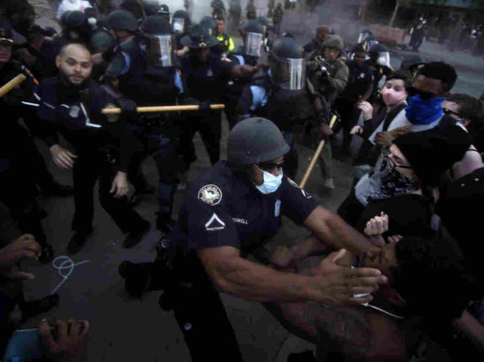 Are there riots in your city because of the George Floyd incident?