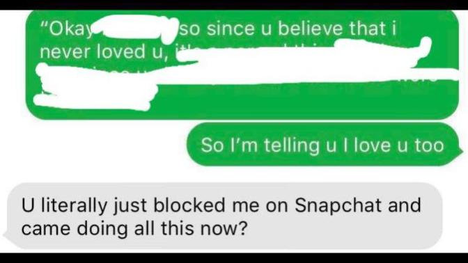 What did my ex mean by this?