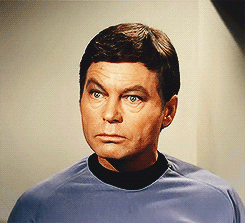 Does anyone else think McCoy from the original Startrek series is attractive?