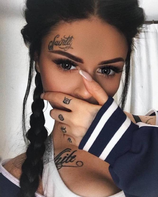 Are face tattoos attractive to you?