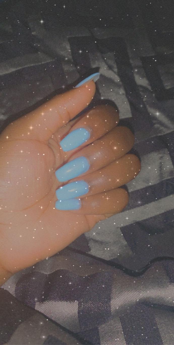 Rate this nail color on me, should I pick darker nails next time?