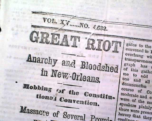 New Orleans riot of 1866