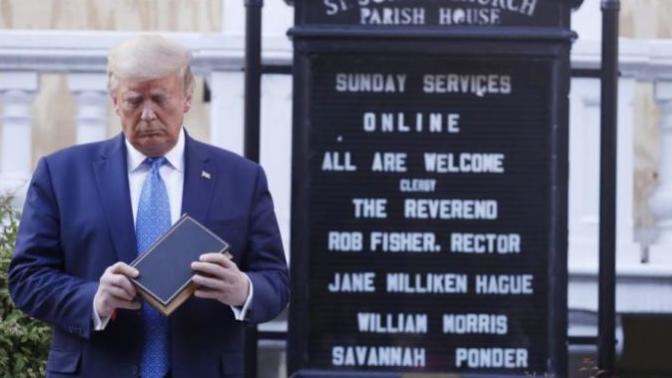 How does the so-called God Fearing, Church Going, Evangelicals support the actions of this and still say "This is fine" ?