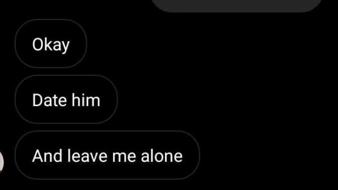 Does this mean she thinks we are dating?