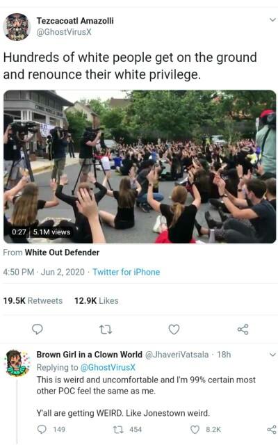 Have you renounced your white privilege?