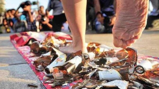 Would You Rather Walk On Broken Glass Or Walk On Hot Coals?