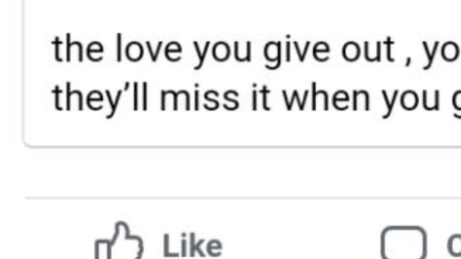 Do you think my ex boyfriend Facebook post is about me, his ex girlfriend or people in general?