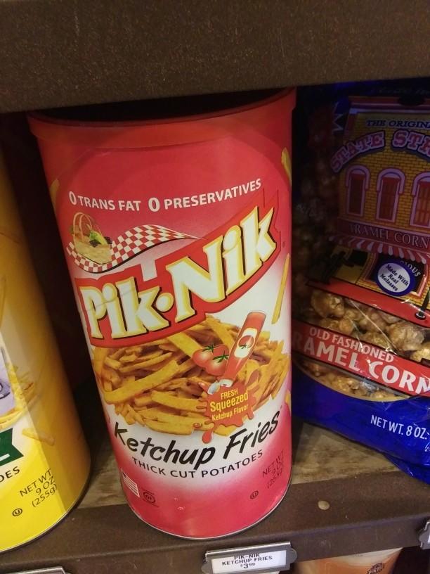 Which drink/edible item from the cracker barrel, do you think is the most interesting?