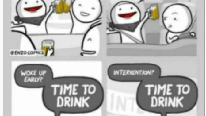 Is It The Time You Start Drinking Or The Reason Why You Drink That's The Bigger Problem?