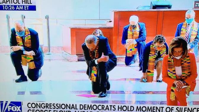 Anyone else think BLM taking the knee looks submissive?