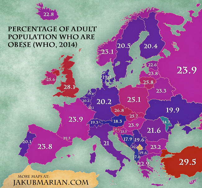 Why is obesity such a problem in the USA?