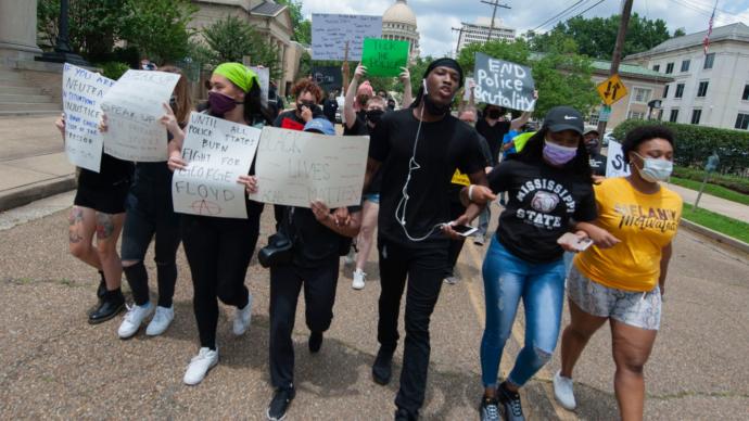 Why do we have to social distance everywhere except when protesting?