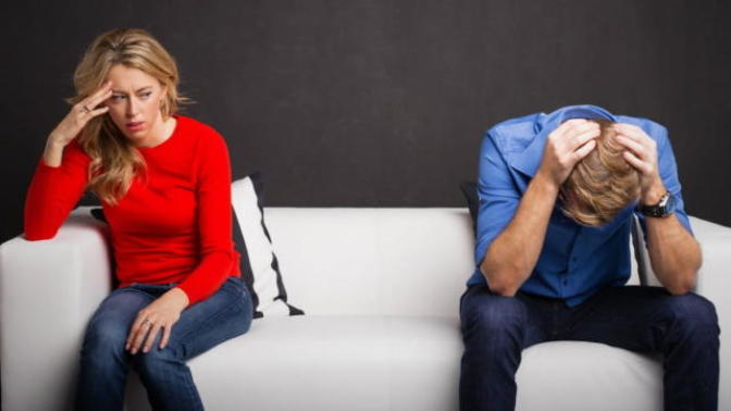 What do you feel is the appropriate way for a woman to express any concerns about her trust in the relationship?