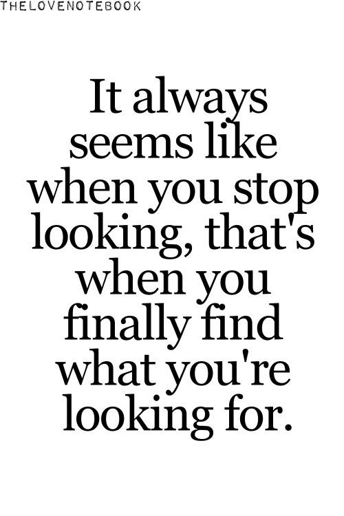 Is there something innately unattractive about someone actively looking for a relationship?