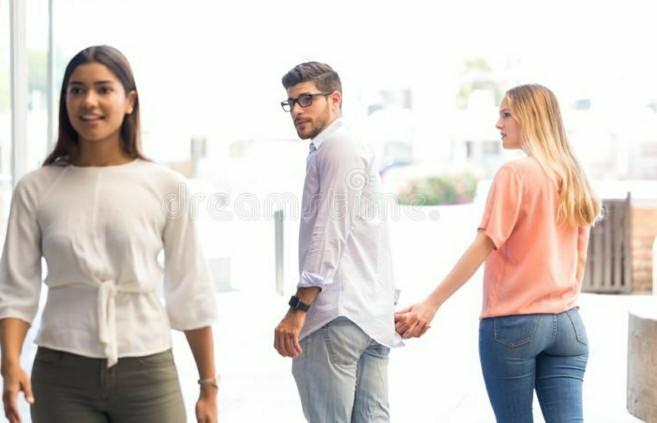 Do you check out other men/women when youre out with your partner?