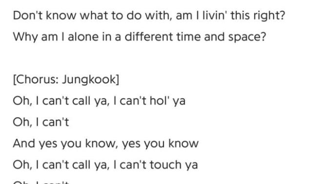 When you read these Lyrics, what do you suppose they mean?