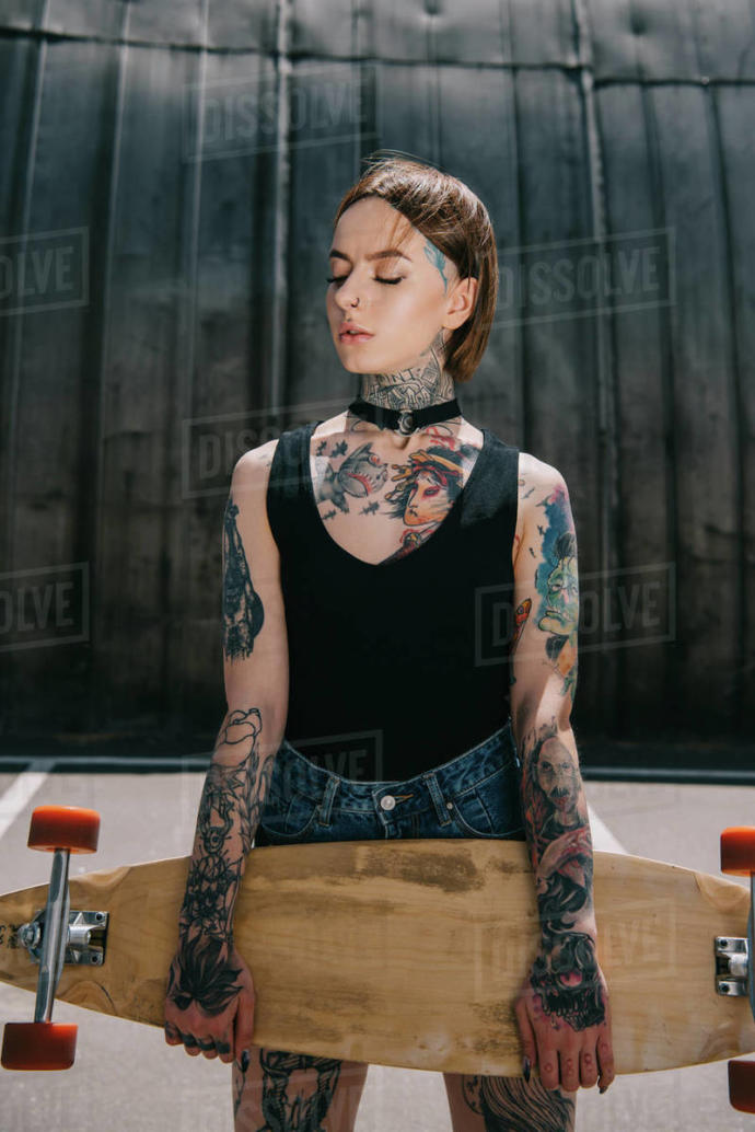 Do you think that people look better with tattoos or without tattoos?