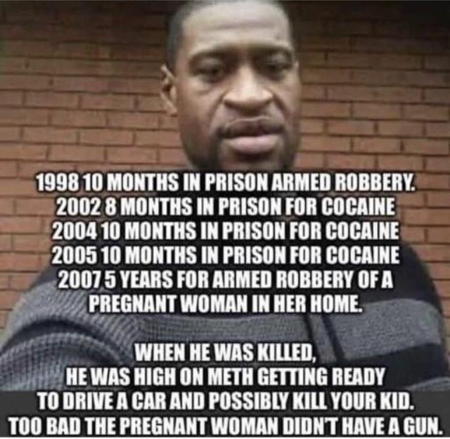 Why people don’t understand that before talking about color he was a criminal?