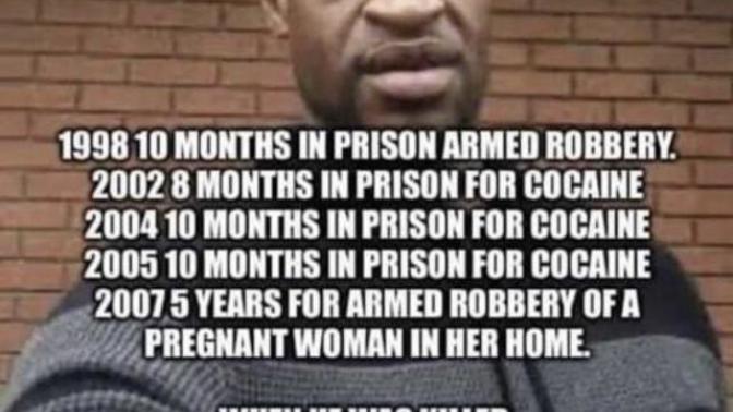 Why people don’t understand that before talking about color he was a criminal?