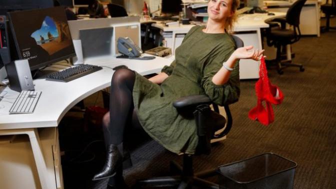 What are your thoughts on going braless at work?