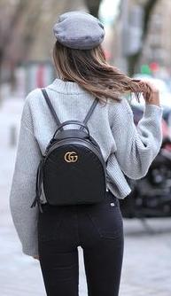 Is it strange using a backpack instead of a purse?